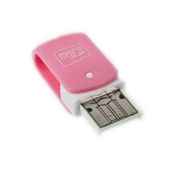 Mini USB 2.0 TF rotation Micro SD Card Adapter Adaptor Reader For PC Laptop NEW