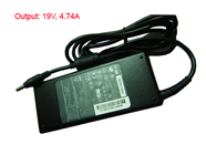 T3000 100-240V 1.5A 50/60Hz 19v, 4.74A, 90W batterie