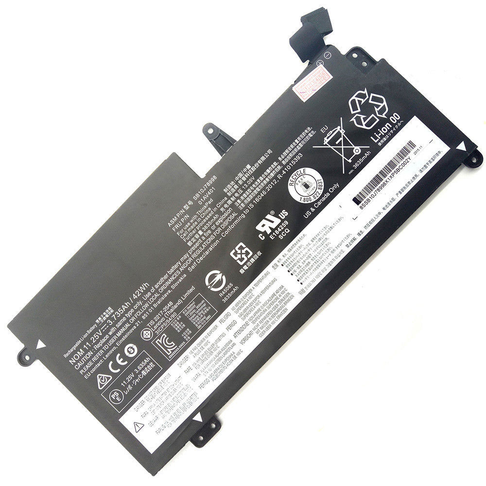 01AV401 3.735Ah/42Wh 11.25V(Compatible 11.4v ,Not Compatible 15.2V) batterie